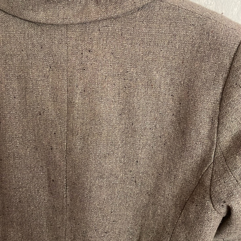 Anthropologie Cartonnier Frontrunner Equestrian Detailed Tweed Blazer 12 - Picture 5 of 12